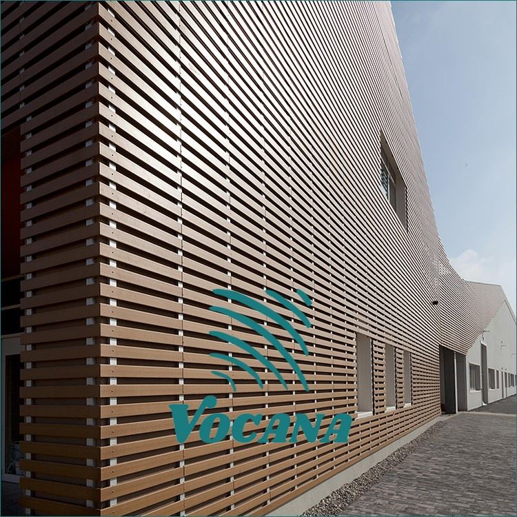 Decorative Slatted WPC Panels for Museums & Theme Parks | Vocana